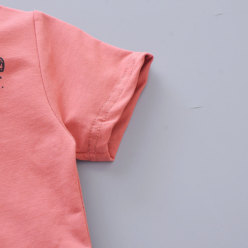 New Summer Baby Girl Clothes Suit Kids Boys Outfits Children T-Shirt Shorts 2Pcs/Sets Toddler Casual Costume Infant Tracksuits