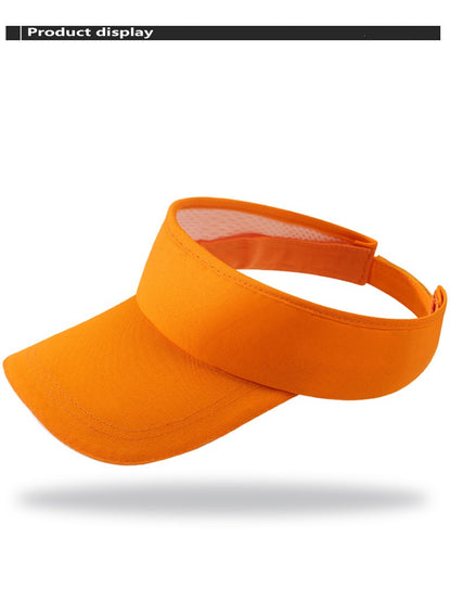 Sunshade and Sunscreen Hat for Men and Women Outdoor Sports Sun Hat UV Running Empty Top Hat Leisure Baseball Hat Women's Summer