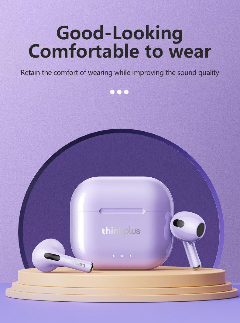 Original Lenovo LP40Pro LP40 LP40II Wireless Bluetooth 5.3 Earphones TWS HiFi Earbuds Sport headset Long Standby with Mic 2025