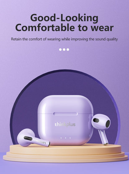 Original Lenovo LP40Pro LP40 LP40II Wireless Bluetooth 5.3 Earphones TWS HiFi Earbuds Sport headset Long Standby with Mic 2025