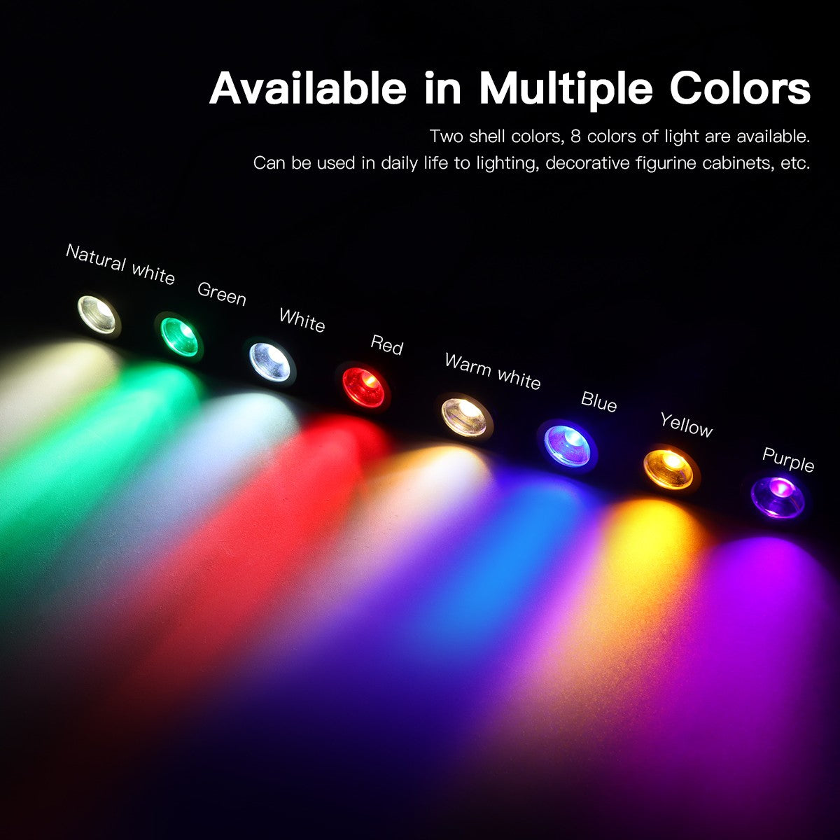 Colorful Led Spotlight USB 5V Mini Ceiling Spot 1W Showcase Pattern Showcase Light Room Decor