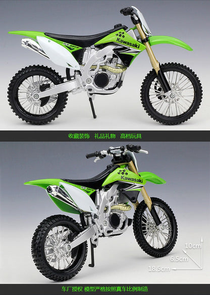 Maisto 1:12 Kawasaki Kx450f Kx 450 F Kx 450f Moto Off-road Modelo de Liga de Brinquedo Presente para Exposição