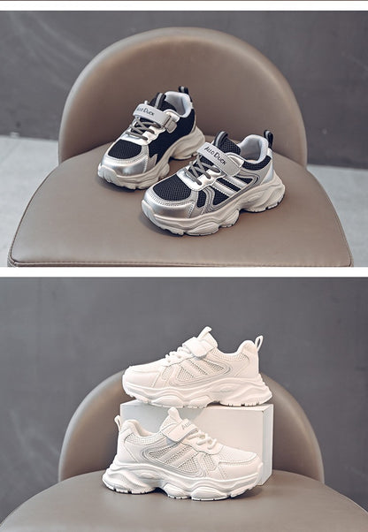 2025 Spring Autumn New Boys Kids Sport Shoes Girl Baby Toddler Mesh Breathable Casual Running Shoes Soft Soled Children Sneakers