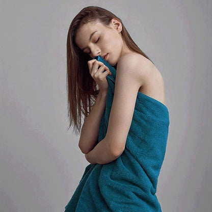 1/5/10PCS Bathroom Cotton Towel 35x75cm 70x140cm Hand Face Bath Towel Soft Gift Absorbent Sport Absorbent Towel ?? ?? Blue White