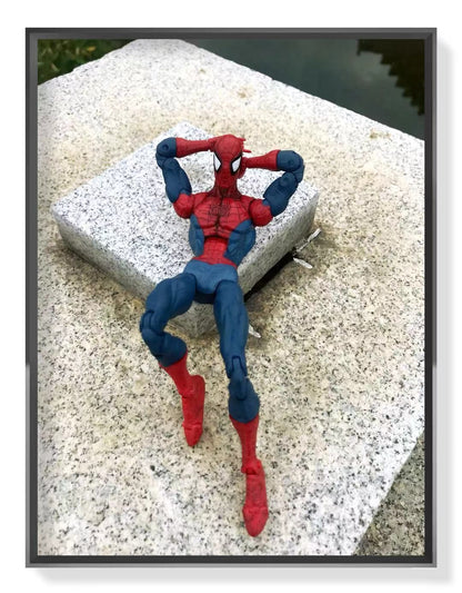 Boneco Articulado "Homem-Aranha Espetacular Clássico Peter Parker" Toybiz Marvel Legends