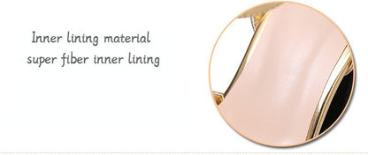 Luxury Brand Women's Summer Fashion Metal Platform Sandals Large 34-42 Super High Heel Thick Bottom Rivet Party Women's Shoes