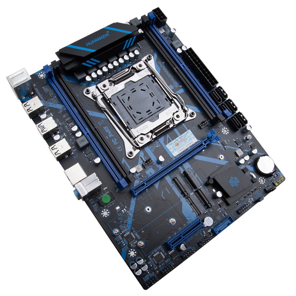 HUANANZHI QD4 LGA 2011-3 Motherboard support XEON E5 2620 2640 2660 2666 2667 2670 2680 2696 V3 V4 DDR3 RECC NON-ECC RAM NVMe