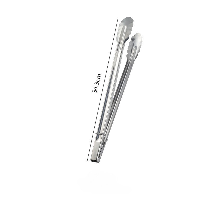 Pinça de Aço Inoxidável para Cozinha Utensílios Domésticos Utensílios de Cozinha Churrasco Acessórios de Grelhador Pão para Buffet