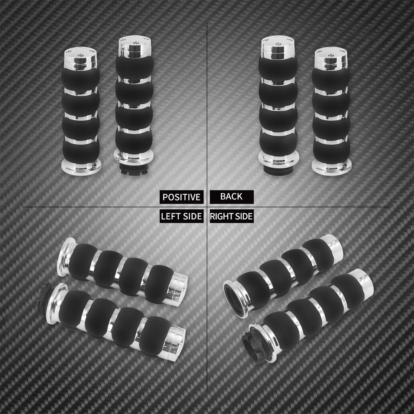 1" Motorcycle Hand Grips 25mm Handlebar Handle Bar For Harley Touring FLHR Softail Fat Boy Sportster XL 883 1200 Dyna For Honda