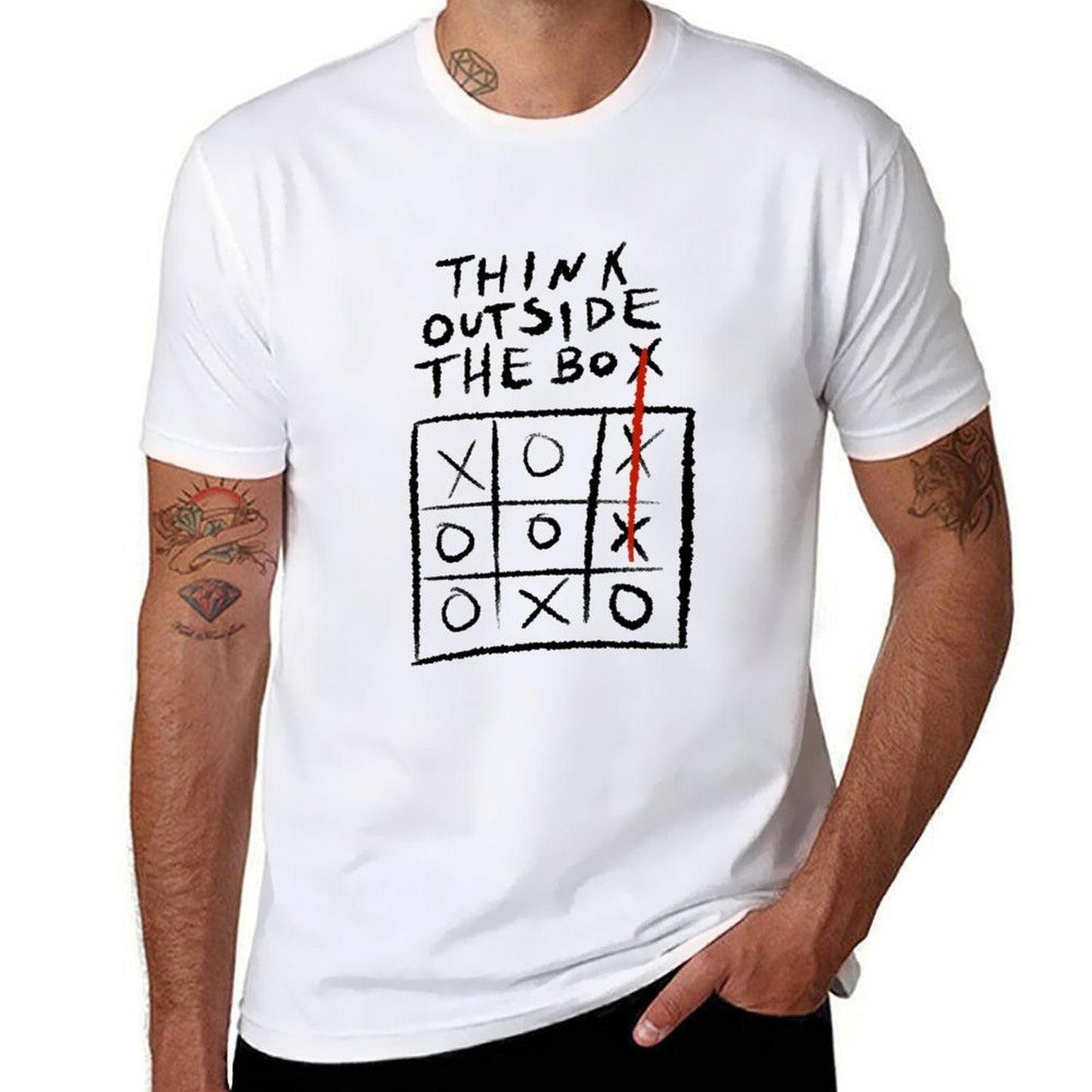 Tharntype type shirt T-Shirt t shirt man casual t shirt man plain T-Shirt