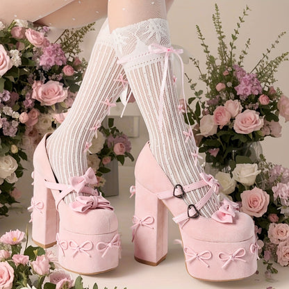 Womens Mary Jane Heels Black Platform Chunky Heels Goth Platform Shoes Chunky High Heel Mary Jane Heels Gothic Heels