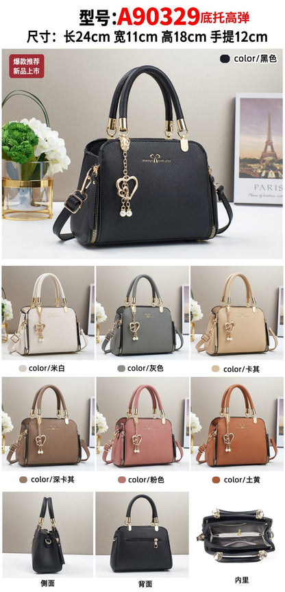 New Soft Leather Luxury Handbags Women's Bags Designer 3 Layer Shoulder Crossbody Sac Ladies Large Capacity Shopping Tote Bags