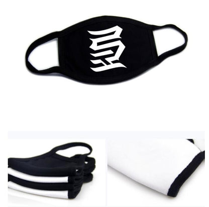Anti Dust Mouth Mask K/DA KDA Akali Mask Cosplay Akali Assassin Cosplay Face Masks  Cotton Dustproof Warm Mask