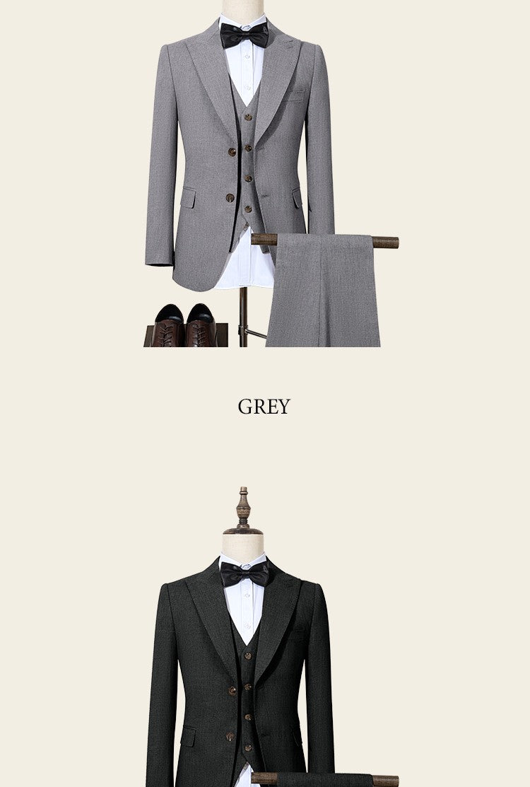 ST Cassy new 2 buttons on suit modern design mens office wear blazer coustime homme luxe Bead edge craftsmanship