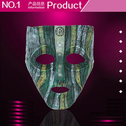 Cameron Diaz Loki Resin Bark Masks Halloween Mask Jim Carrey Venetian  Mask The God of Mischief Masquerade Cosplay Costume Props