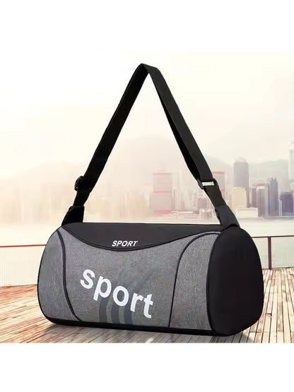 Women's & Men's Gym Bag Unisex Outdoor Crossbody Shoulder Backpack Personalized Duffel Overnight Travel Yoga Sports Bag