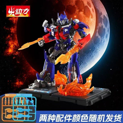 Boneco de Ação do Filme Transformation Op Comandante Bumblebee Mirage Scourge Montagem com Luz