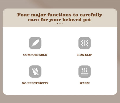 Almofada térmica autoaquecível para animais de estimação, almofada térmica extra quente para caixas de cachorro lavável antiderrapante, tapete para canil, suprimentos para cães e gatos de pequeno e médio porte