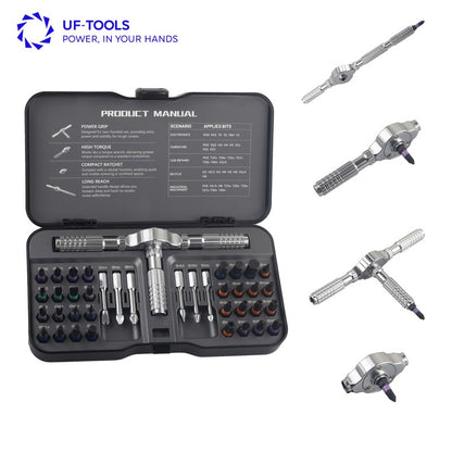 Chave de fenda em T 40 em 1 Jogo de Chave de Fenda Catraca Jogo de Pontas Magnéticas Ferramentas de Precisão DIY Ferramentas Manuais para Reparo Doméstico e Reparo de PC