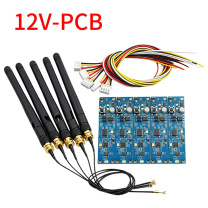 A9 2.4G ISM DMX Wireless Controller PCB Module 2 in 1 DMX512 Transmitter Receiver For Stage Light Built-in DIY 485EE
