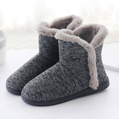Insulated Hunting Boot Winter Men Models Soft Warm Home Boots Thick Fur Furry Men Short Plush Cotton Shoes Men Chukka Boots