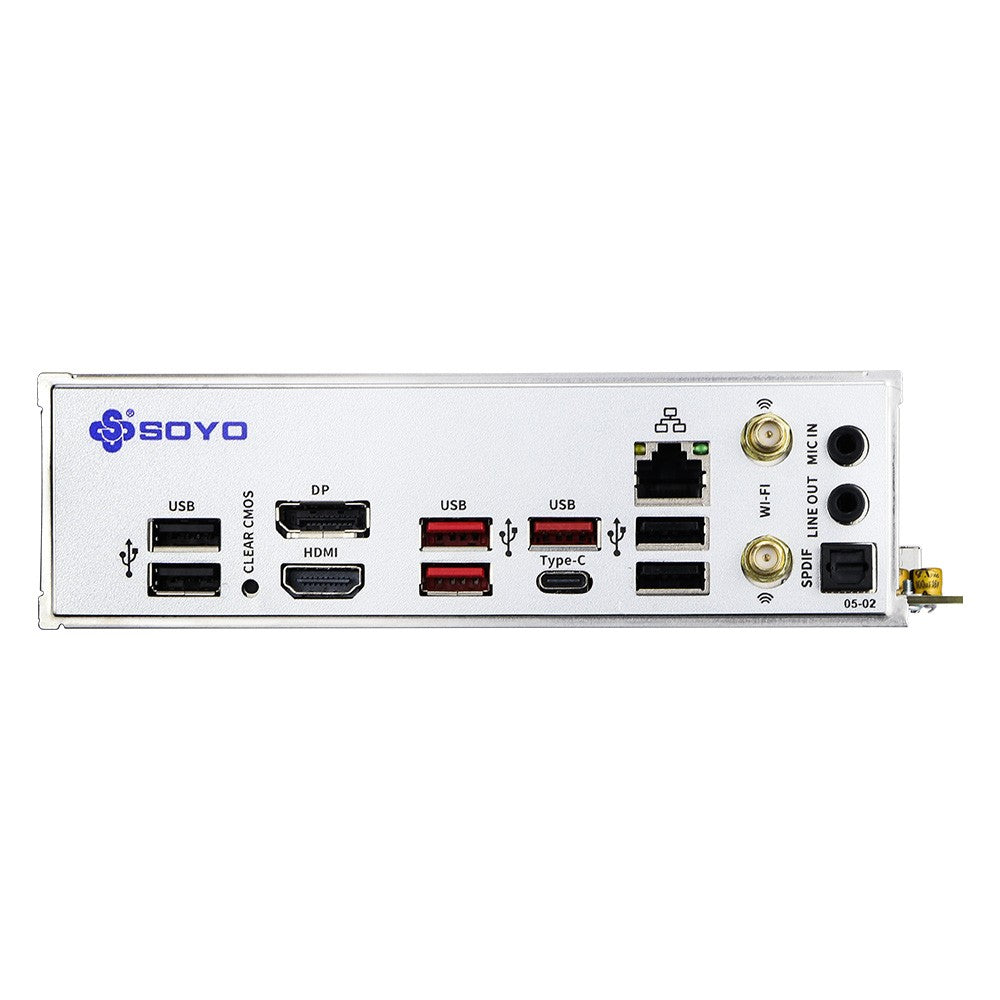 SOYO Eternal B650ITX  Motherboard Dual Channel DDR5 AM5 Socket (Supports Ryzen 9600X CPU) PCIE16x5.0 AGRB WiFi 6 AMD Mainboard