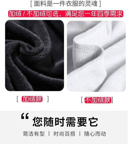 Men's Fleece-Lined Warm Jacket 2024 Autumn Winter New Cardigan Sports Top Casual Hooded Sweatshirt Regular Length China Origin