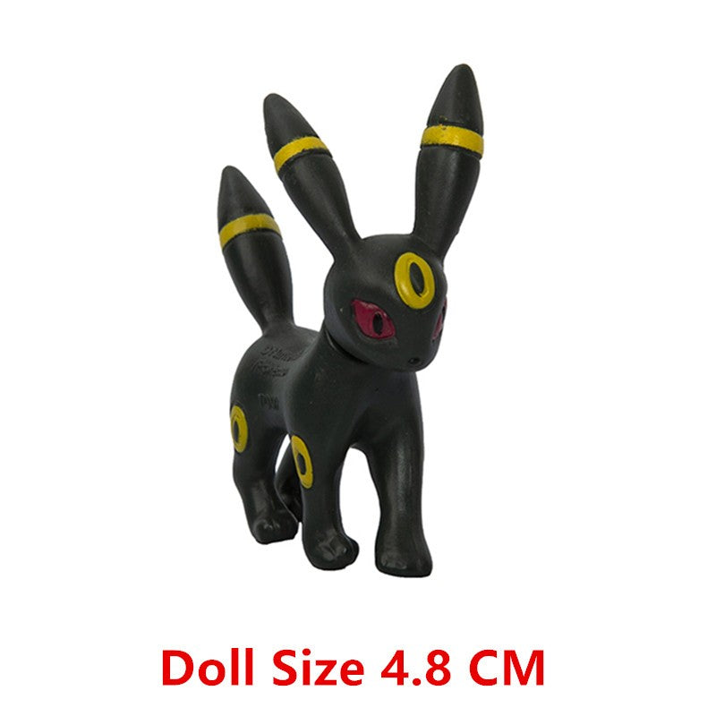 Pokemon Anime Figura Pikachu Sol Elfo Eevee Gengar Monstruo de Bolso Desenhos Animados Figura Modelo Brinquedo de Ação Presente para Crianças Comprar em grande quantidade