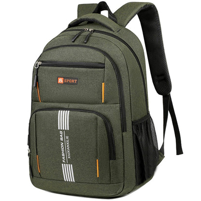 Neutral style backpack for men and women,suitable for business trips and student schoolbags,with multiple layers of pockets