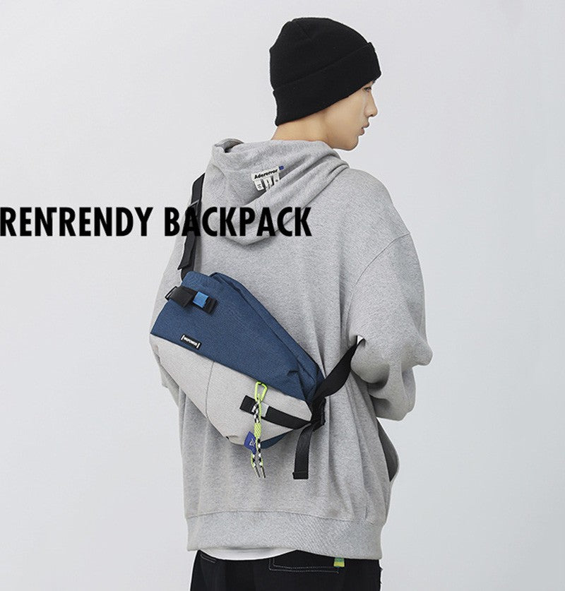 High Quality Nylon Panelled Waist Packs 2024 New Brand Unisex Chest Pack Casual Outdoor Travel Crossbody Bag Men Wasit Belt Bags