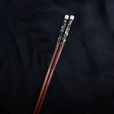 Hashi de concha, madeira maciça, sem pintura, sem cera, galhos ácidos, pau-rosa, hashi de alta qualidade, sem mofo