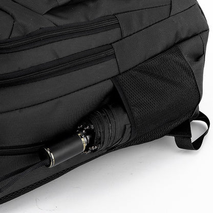 Commuter backpack - large capacity, adjustable shoulder straps, multiple compartments, suitable for school, travel, and work, tr