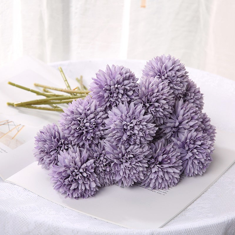 3/5Pcs Dandelion Flower Bouquet Valentine's Day Party Birthday Room Decoration New Year's Gift Supplies Hyacinth Wedding Decor