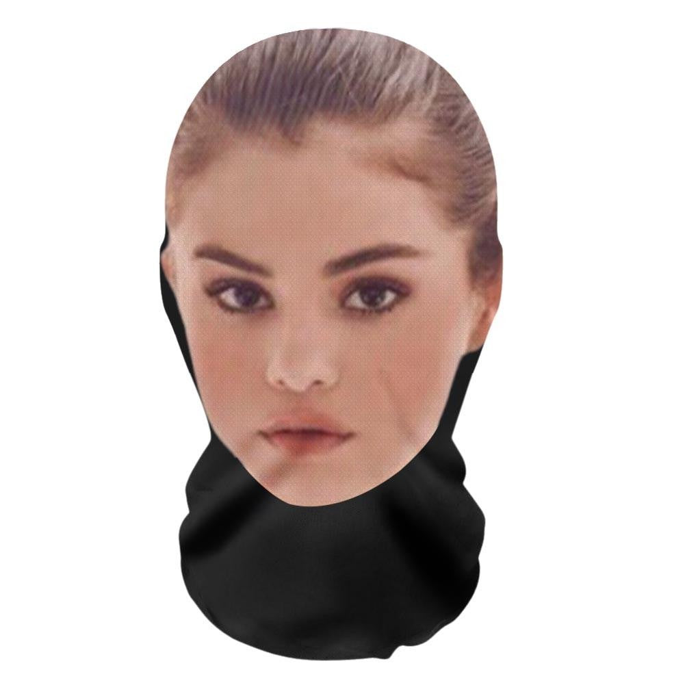 Realistic Face Mask 3D Printed Full Face Visual Mask Realistic Celebrity Performer Role-playing Props Costumes Face Mask