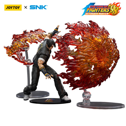 JOYTOY SNK Boneco de Ação 1/18 KOF 98UM Time de Heróis Kyo Kusanagi Goro Daimon Benimaru Nikaido Figuras Brinquedos Modelo