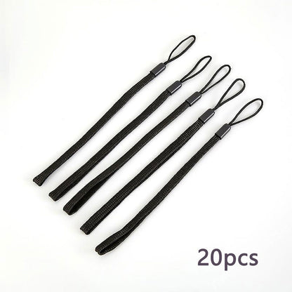5/10/20/50/100 Pcs Alça de Pulso Corda de Pinheiro Alça de Celular para IPhone HUAWEI Realme Cordão de Nylon Bastão de Selfie Lanterna