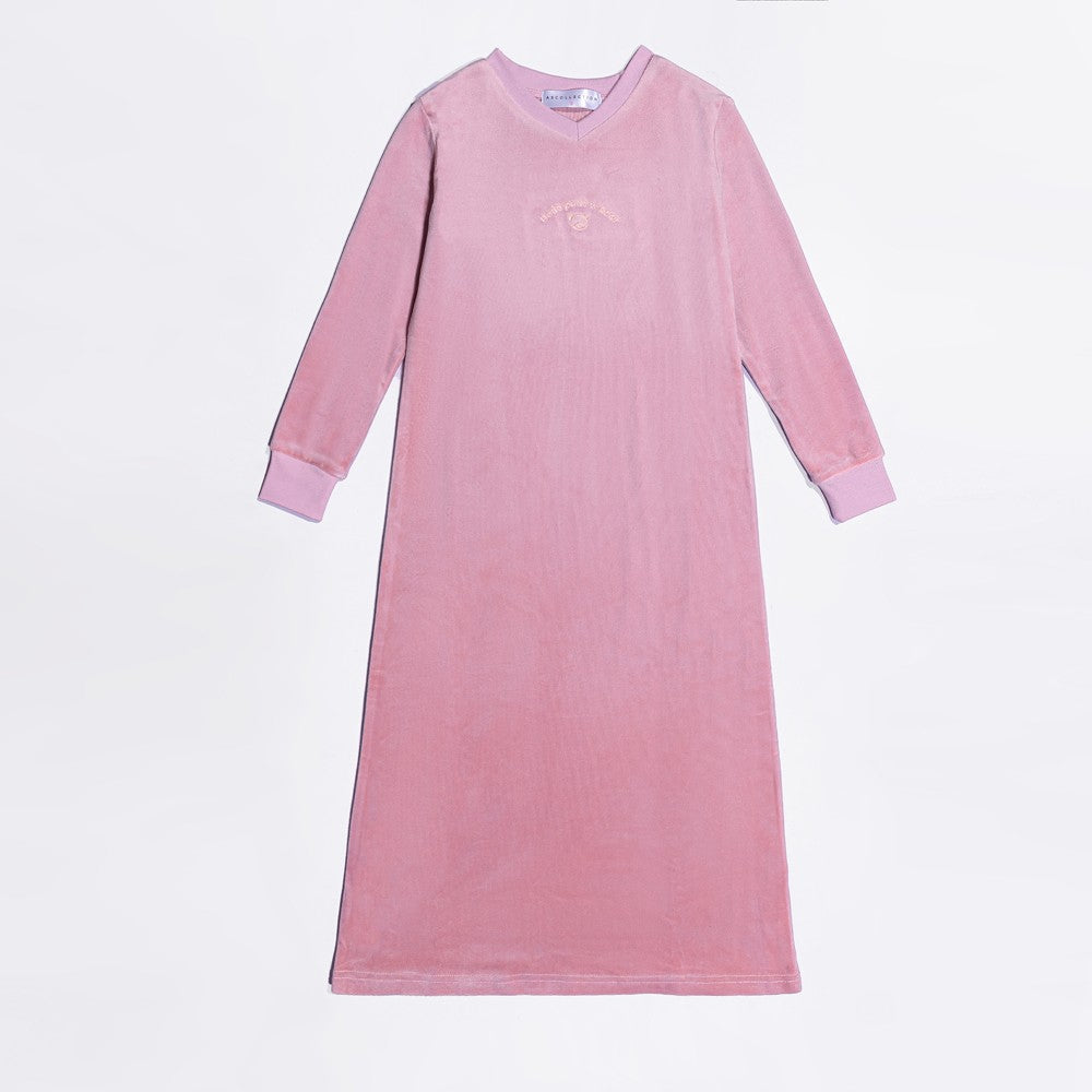 AS 2025 Velour lounge wear soft pjs family matching set dress footie clothes baby teen boys girls velour pajamas