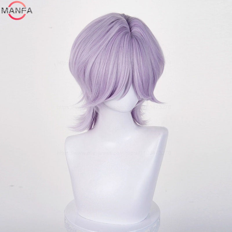 Current fashion trend music singer team role-playing wig Heat Resistant Synthetic Hair Anime Wigs +Wig Cap