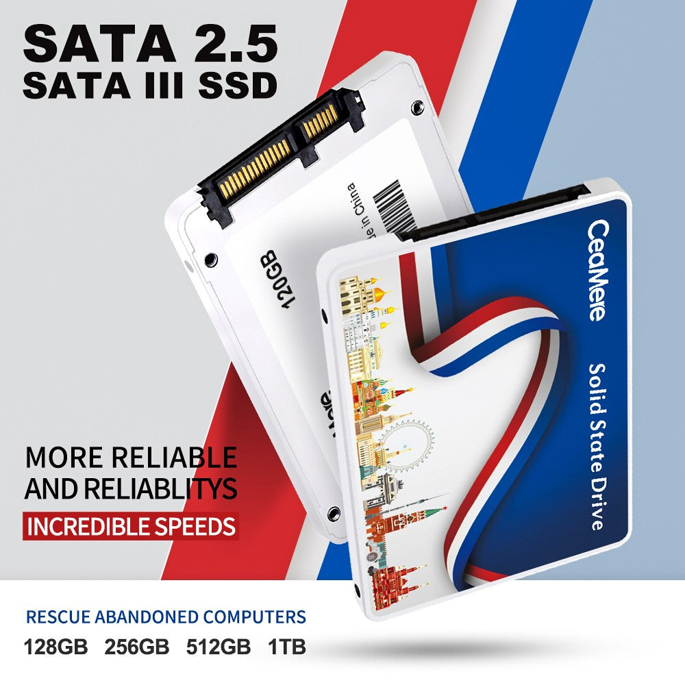 10PCS SSD 480GB 512GB CeaMere 2.5 1TB 120GB 240GB 256GB Disco Rígido de Estado Sólido Interno para Computador Frete Grátis
