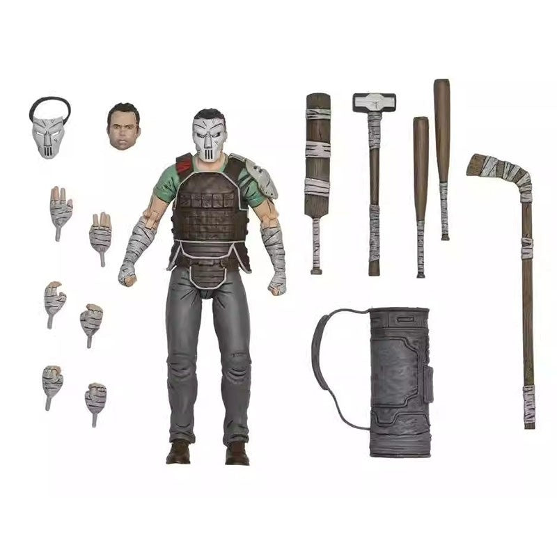 Original NECA 54348 O Último Ronin Casey Jones Série de Quadrinhos Boneco Novo Boneco de Ação de 7 Polegadas