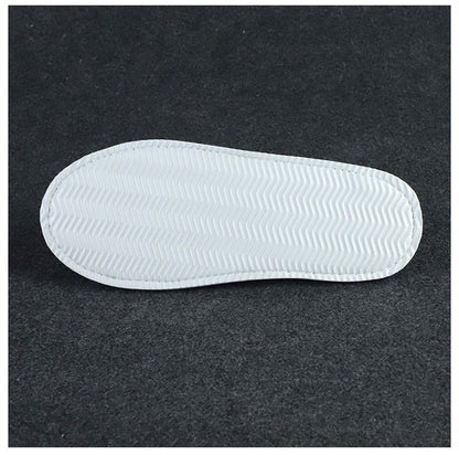 5 Pairs/Lot Winter Cotton Slippers Men Women Disposable Hotel Slippers Home Plush Slides Travel SPA Hospitality Guest Footwear