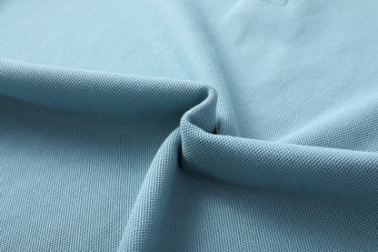 Durable 100% Cotton Men Polo Shirt,Autumn Leisure Long Sleeve, Breathable Lapels T-shirt, 16 Colors, Perfect for Golf and Sports