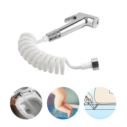 Shower Head Nozzle Portable Handheld Bidet Toilet Sprayer with Telephone Shower Hose Spray Gun
