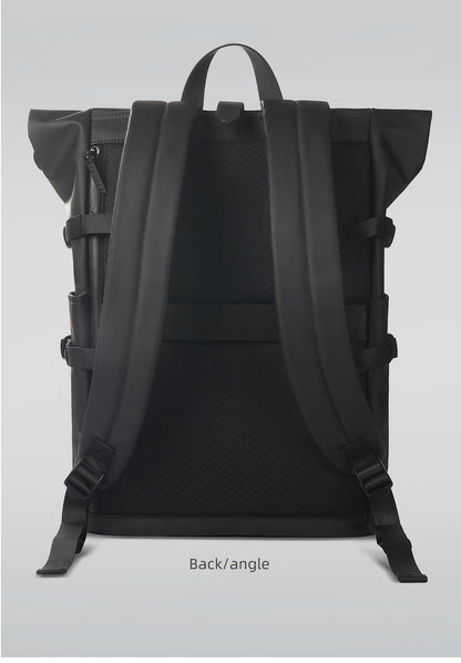 Mochila de Viagem Expansível HK Masculina Grande Capacidade À Prova D'Água Bolsa para Laptop de 15,6" Mochila de Caminhada Ciclismo com Porta USB