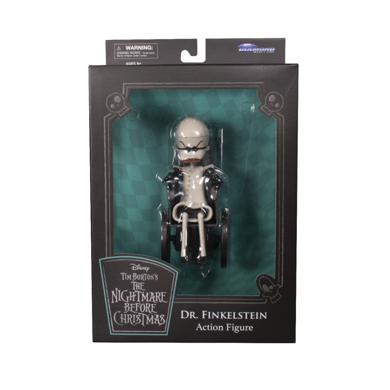 Diamond Select Toys DST O Estranho Mundo de Jack Dr. Finkelstein Pumpkin King Sally Boneco Articulado