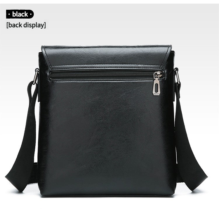 Men Shoulder Bags For IPAD Leather Business Handbag Men Messenger Bag Large Side Sling Bag Fashion Man Crossbody Bag