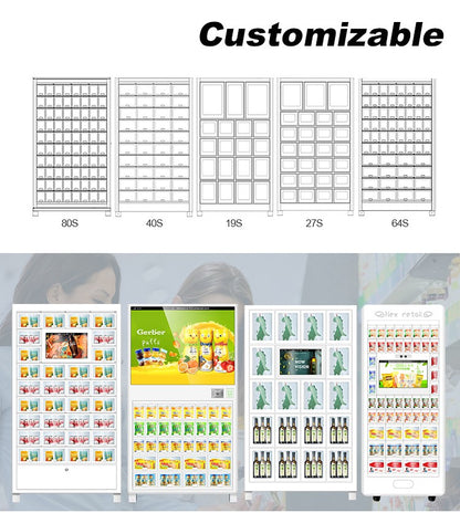 7/24 Large Capacity Locker Vending Machines Storage Cabinet Vending Machine