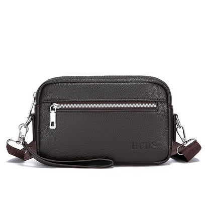 New Style Hand-Held Men's Bag - Trendy Large-Capacity Waterproof Shoulder Bag Casual And Versatile Cross-Body Bag