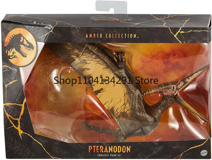 Coleção Original Jurassic World Amber Collection Edição Limitada JURASSIC PARK Boneco de Ação Dinossauro Brinquedo Presente de Aniversário