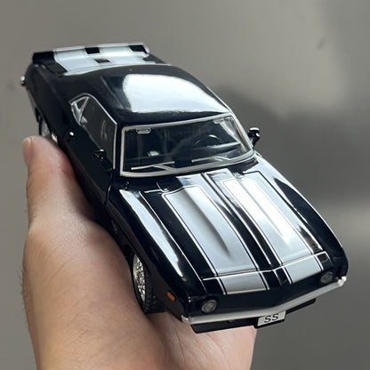 1:32 Chevrolet Camaro SS 350 1969 Velozes e Furiosos Carro de Liga Leve Brinquedo Fundido e Veículos de Brinquedo Modelo de Carro em Miniatura Escala para Criança